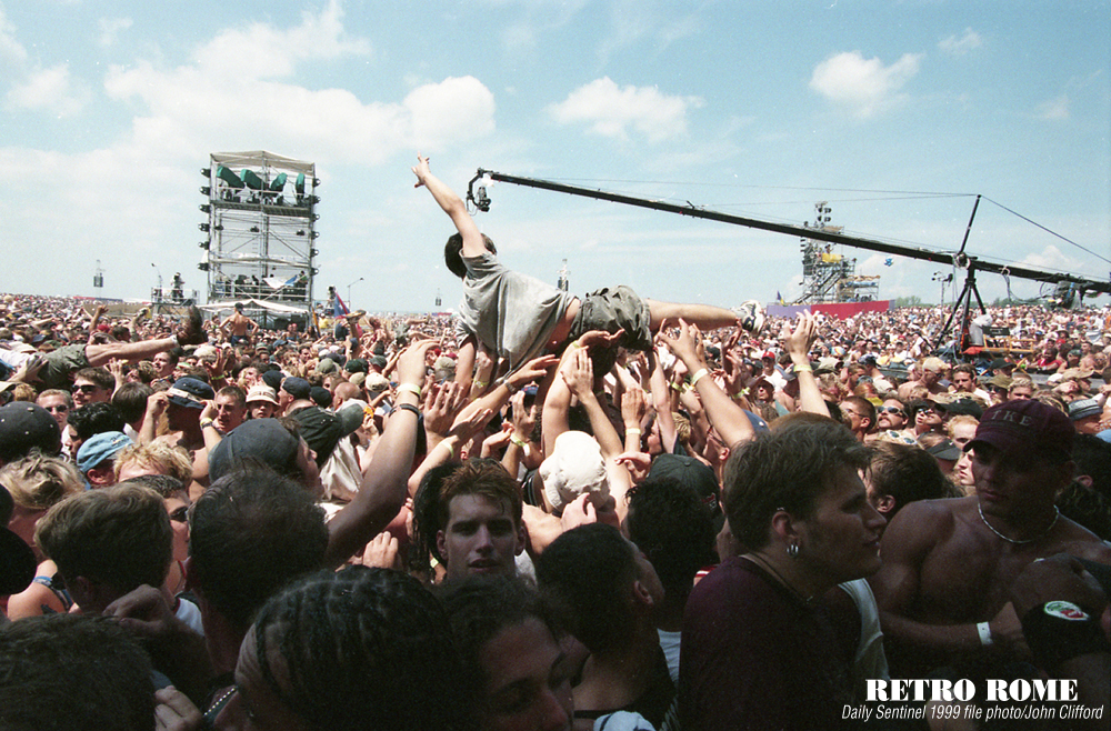 Woodstock '99 East Stage, Day Two - July 24, 1999.