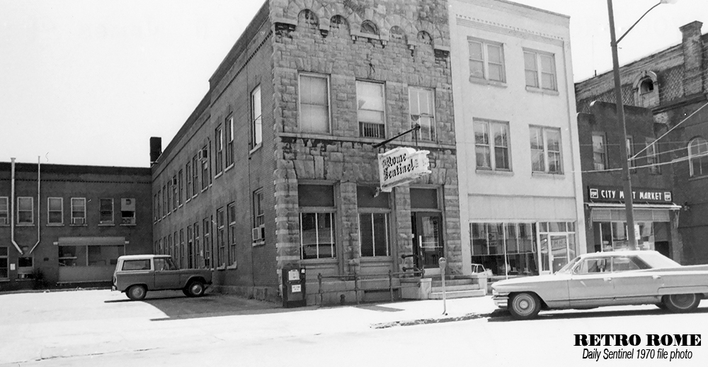 Rome Sentinel Co., 136 N. James St. - 1970 - Retro Rome